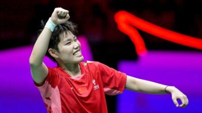 SUDIRMAN CUP -- Pemain China Kena Kartu Merah Saat Laga Final Lawan Korsel, Ini Gara-garanya