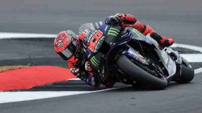MOTOGP 2025 -- Meski Pole Position, Quartararo Tak Berdaya di Sprint Race GP Inggris
