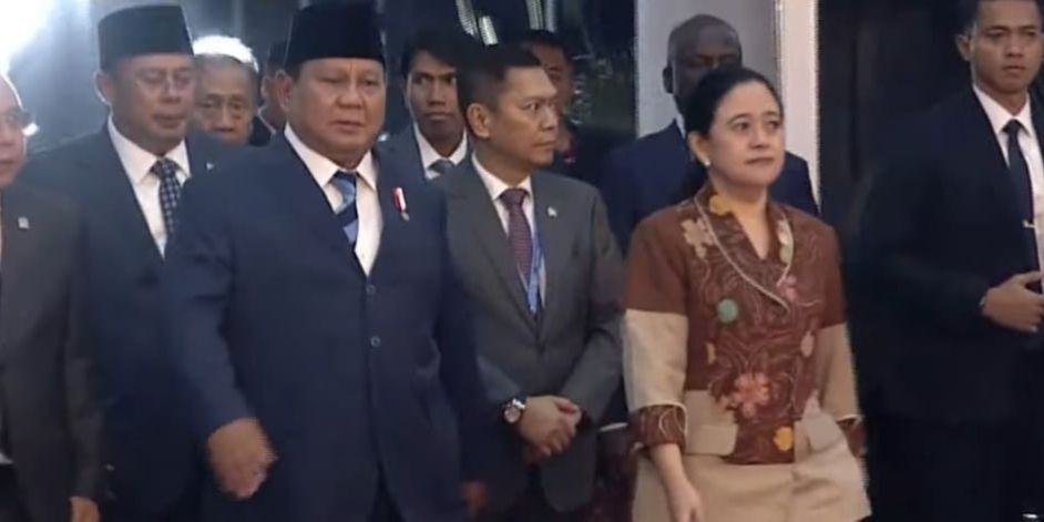 Disambut Puan, Prabowo Subianto Hadiri Konferensi ke-19 PUIC di DPR