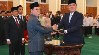 Lantik Sekjen DPD Baru, Sultan Dorong Terobosan Inovatif Tingkatkan Kerja Lembaga