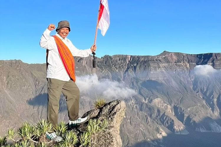 MPR Dorong Pemerintah Tetapkan Gunung Tambora sebagai KSN Berbasis Konservasi