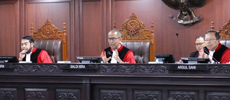 MK Tolak 5 Perkara Uji Formal UU TNI