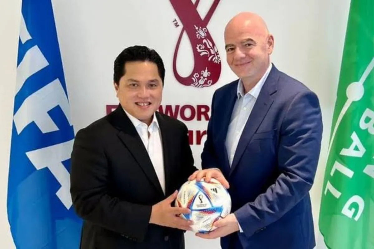 SEPAK BOLA -- PSSI Terima Penghargaan FIFA Berkat Proyek Training Center di IKN