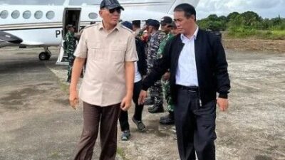 Menhan Sjafrie dan Sejumlah Menteri Kabinet Merah Putih Lihat Lokasi Pengembangan Biodisel di Boven Digoel