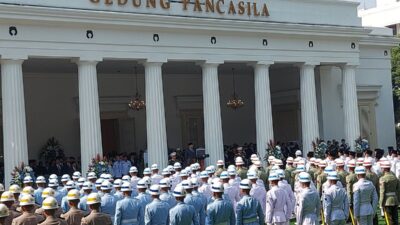Presiden Prabowo Pimpin Upacara Peringatan Hari Lahir Pancasila