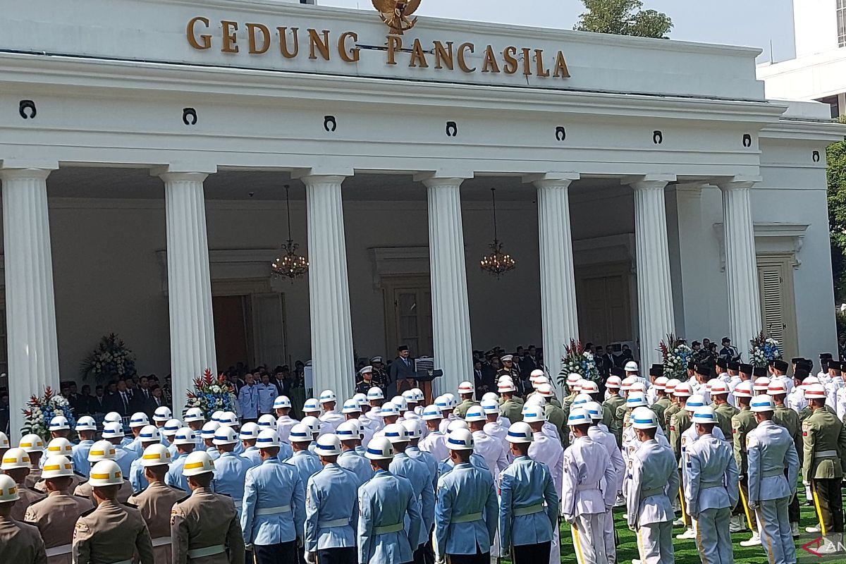 Presiden Prabowo Pimpin Upacara Peringatan Hari Lahir Pancasila