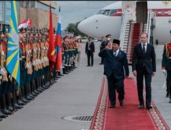 Presiden Prabowo Mendarat di St. Petersburg Rusia Temui Putin