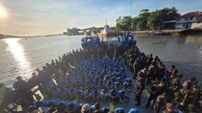 Ditjenpas Pindahkan 100 Napi Risiko Tinggi Asal Sumut ke Nusakambangan