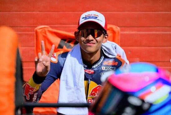 Pebalap Muda Indonesia Veda Ega Pratama Finis di Posisi Kedua RBRC Austria