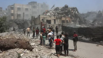 Tentara Israel Peringatkan Warga Gaza di Dua Wilayah yang Banyak Layanan Vital Segera Evakuasi Diri