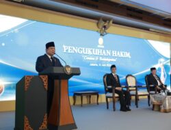 Naikkan Gaji Hakim, Prabowo: Indonesia Negara yang Kuat, Makmur dan Kaya