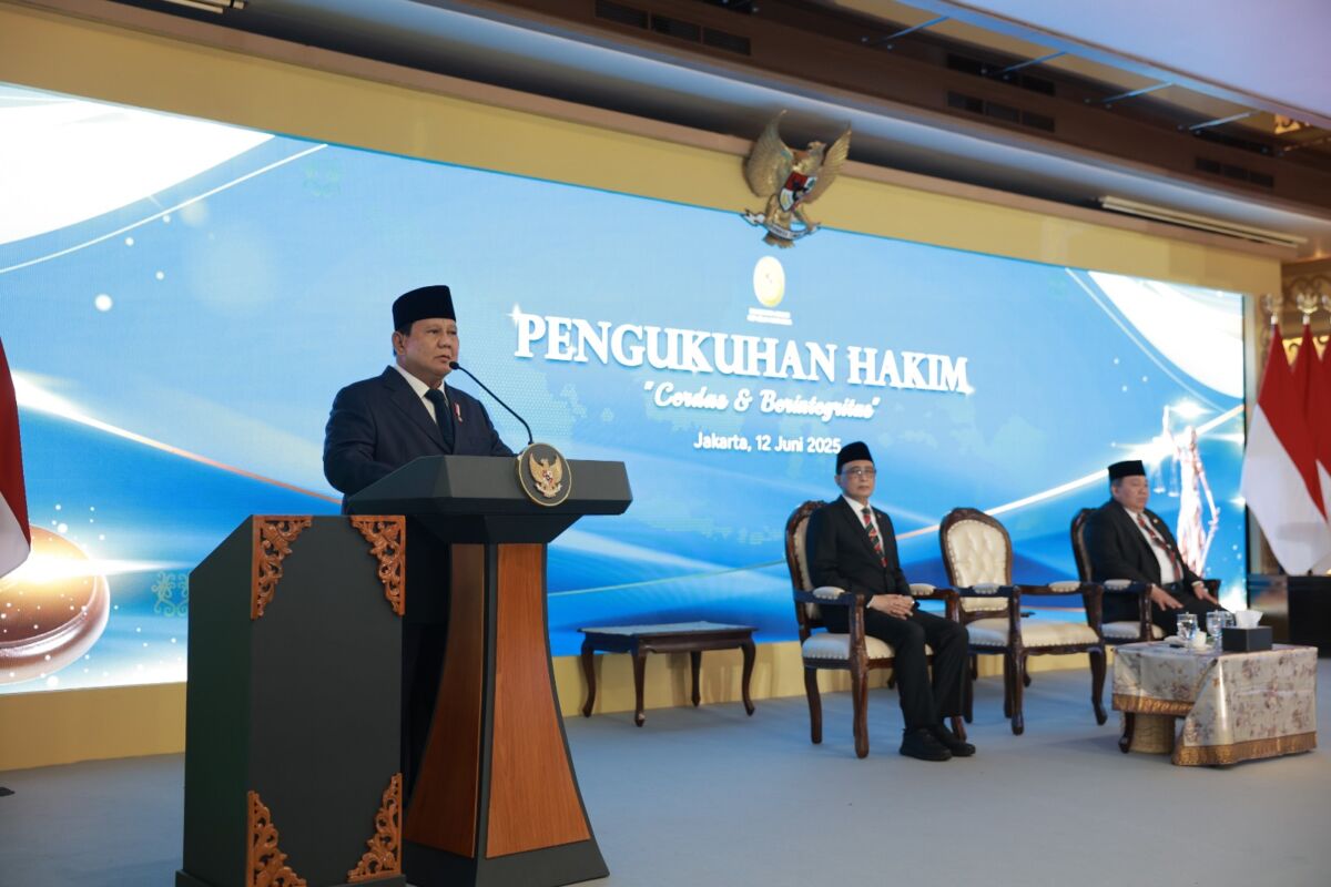 Naikkan Gaji Hakim, Prabowo: Indonesia Negara yang Kuat, Makmur dan Kaya