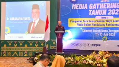 Media Gathering MPR RI: Abraham Liyanto Sebut Pers Miliki Peranan Penting Bangun Kesadaran Masyarakat Soal Pengelolaan SDA