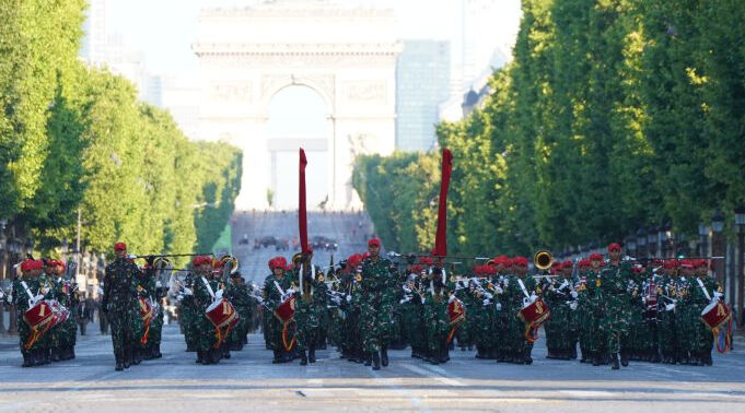 Kontingen Indonesia Tampil Sebagai Barisan Pembuka di Latihan Parade Bastile Day 2025