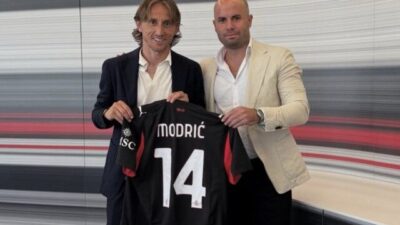 Jelang Kopetisi Musim Depan, AC Milan Tambah Kekuatan dengan Gabungnya Luka Modric