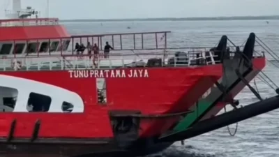 Terduga Bangkai Kapal Tunu yang Tenggelam di Selat Bali Ditemukan pada Kedalaman 40 – 50 Meter