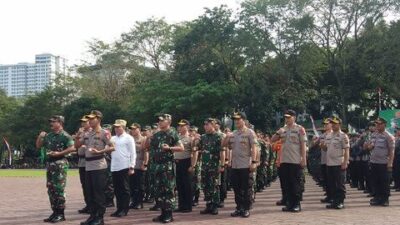 Sebanyak 2.123 Pesonel Gabungan Amankan Aksi Bela Palestina di Monas
