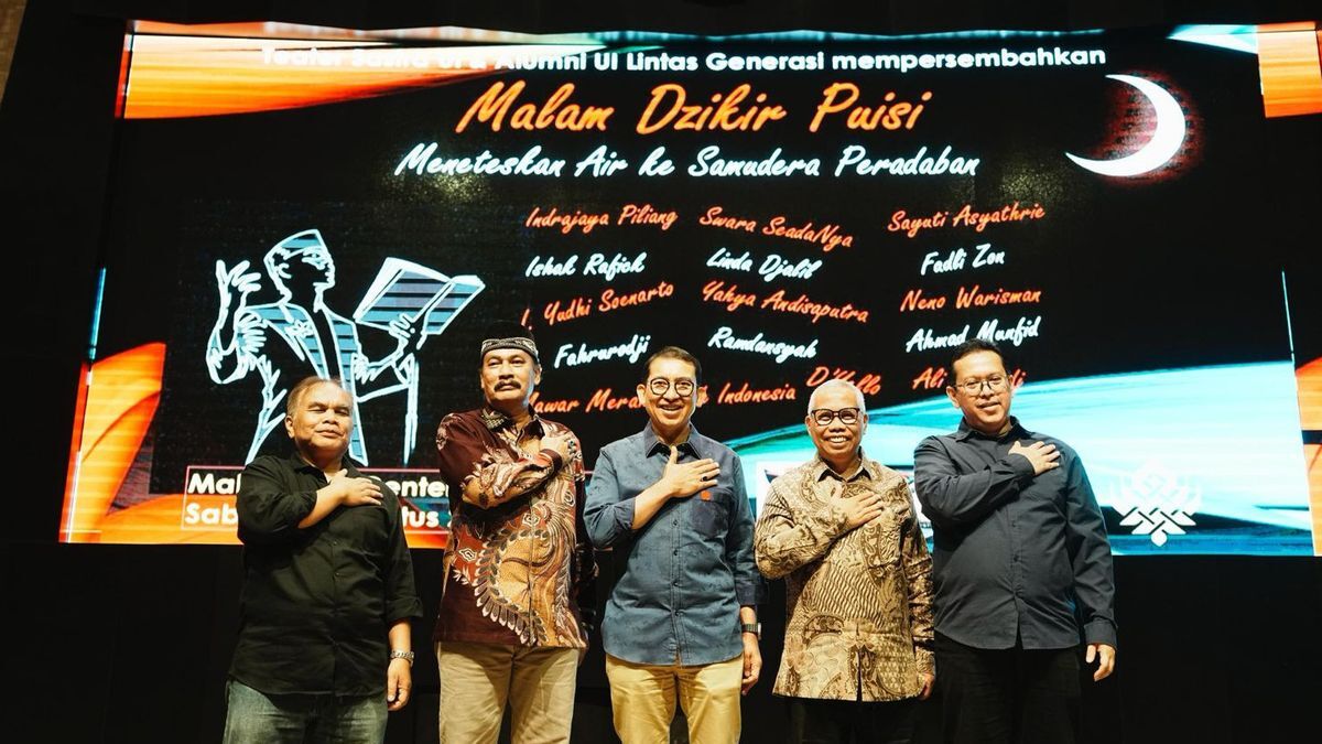 Fadli Zon: Peran Sastra sebagai Penopang Peradaban Bangsa
