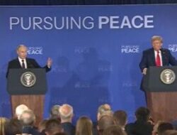 Komunikasi Pertama Presiden Vladimir Putin dan Donald Trump Berakhir