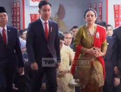 Pakai Setelan Jas, Dasi Merah dan Dijemput Puan, Gibran Hadiri Sidang Tahunan MPR