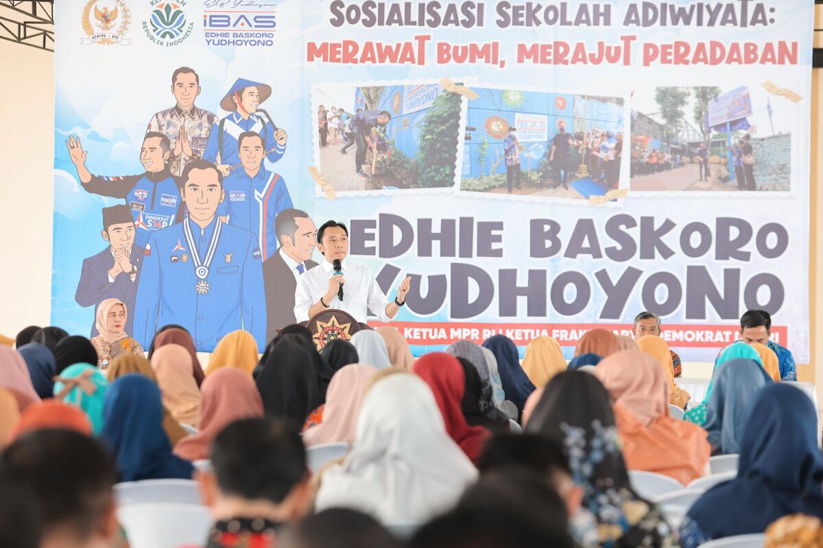 Ibas Ajak Sekolah Jadi Agen Perubahan Lingkungan Lewat Gerakan Adiwiyata