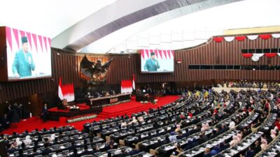 Polisi Klaim Arus Lalin Saat Sidang Tahunan MPR Berlangsung Normal