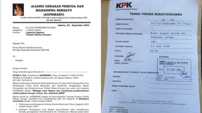 Bupati Manokwari Dilaporkan ke KPK Atas Dugaan Korupsi Dua Proyek