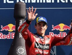 Marc Marquez Bidik Gelar Juara dan Kemenangan ke-100 di MotoGP Jepang