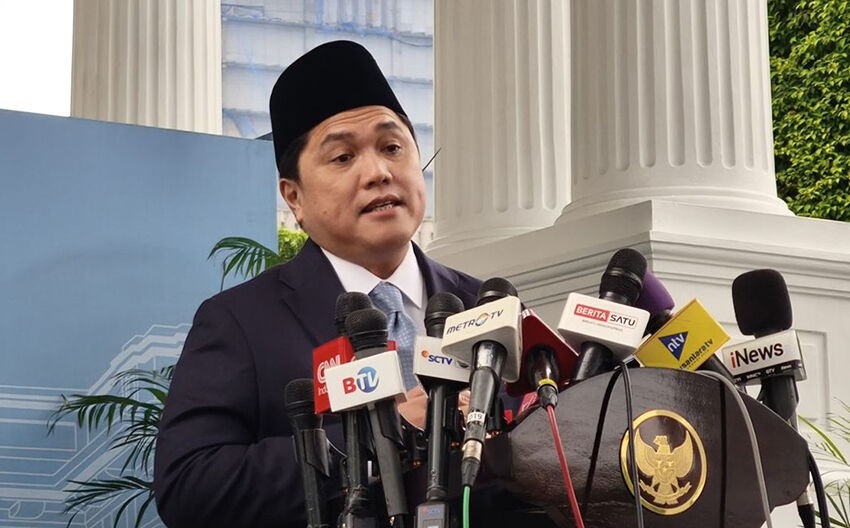 Gagal Bawa Indonesia ke Piala Dunia, Erick Thohir Minta Maaf kepada Presiden Prabowo
