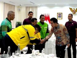 Gibran Dialog dengan Perwakilan Pengemudi Ojol di Istana Wapres