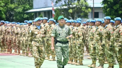 Pangdam IV/Diponegoro Puji Profesionalisme Prajurit Garuda Usai Misi Perdamaian di Kongo