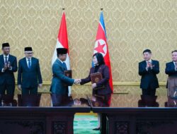 Menlu Sugiono Bertemu Choe Son Hui di Pyongyang