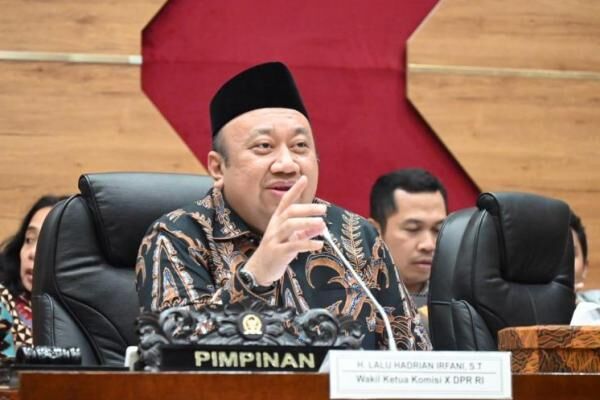 Wakil Ketua Komisi X DPR Fraksi PKB, Lalu Hadrian Irfani.