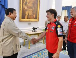 Prabowo Sambut Marc Márquez di Istana, Dorong Sport Tourism dan Regenerasi Pebalap Indonesia