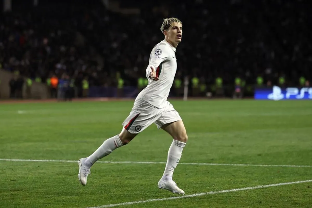 Garnacho Jadi Penyelamat Chelsea di Markas Qarabag