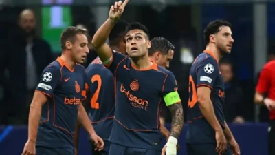 Inter Milan Amankan Kemenangan 2-1 atas Kairat Almaty