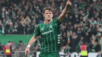 Werder Bremen Raih Kemenangan Dramatis atas Wolfsburg