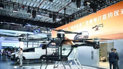 Anak Usaha Xpeng Perkenalkan Mobil Terbang Modular “Land Carrier” dari Pabrik di Guangzhou