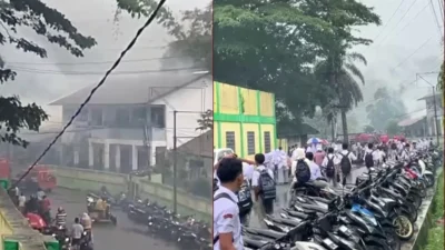 Siswa SMA Negeri 5 Padangsidimpuan Ceritakan Detik-detik Sekolahnya Terbakar