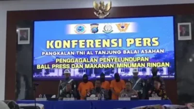 Penyelundupan Barang Ilegal Rp1,5 Miliar Digagalkan di Perairan Tanjungbalai