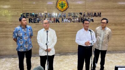 Mentan dan Rosan Sepakati Hilirisasi Pertanian Senilai Rp371 Triliun