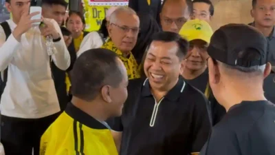 Bahlil Anggap Kehadiran Setya Novanto di Acara Padel Golkar sebagai Hal Wajar