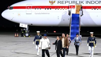 Presiden Prabowo Kembali ke Jakarta Usai Lawatan ke Australia
