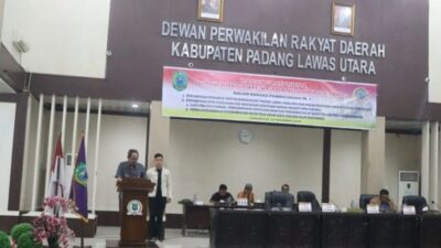 Rapat Paripurna DPRD Kabupaten Padang Lawas Utara (Paluta)