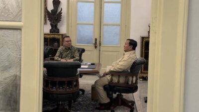 Prabowo Kembali Bertemu Empat Mata dengan Dasco, Bahas Ojol hingga Haji