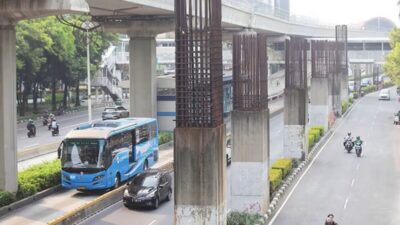 Pramono Ultimatum Adhi Karya Bongkar Tiang Monorel Mangkrak dalam Waktu Sebulan