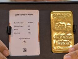Harga Emas UBS Naik Tipis, Galeri24 Tetap Stabil