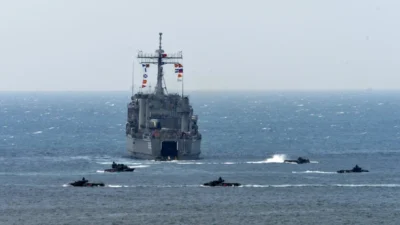 Intelijen Bongkar China Latihan Serang Kapal Asing di Selat Taiwan