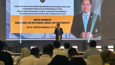 Menko Yusril: Kemenko Kumham Imipas Jadi Tonggak Reformasi Kelembagaan