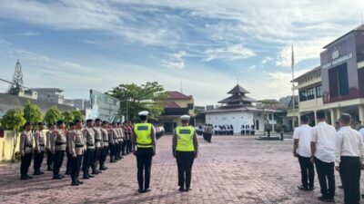 Polres Tanjungbalai Siapkan Operasi Lilin Toba Amankan Natal & Tahun Baru